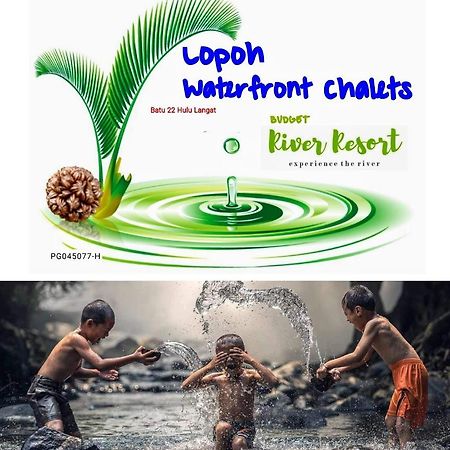 Lopoh Waterfront Budget Chalets Vila Hulu Langat Exterior foto