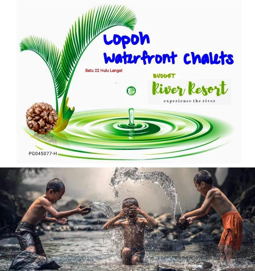 Lopoh Waterfront Budget Chalets Vila Hulu Langat Exterior foto
