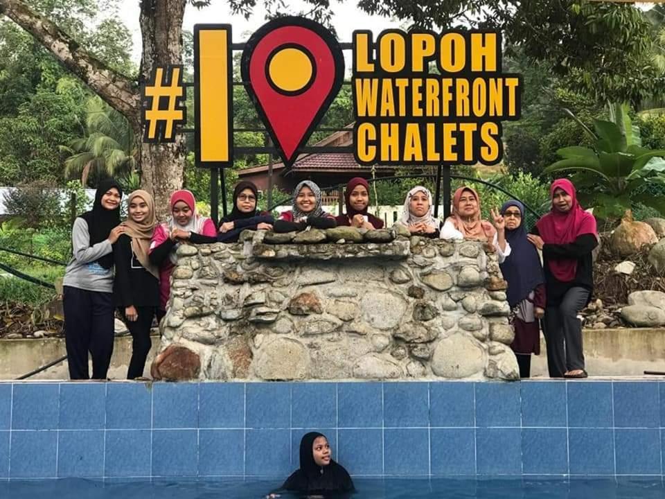 Lopoh Waterfront Budget Chalets Vila Hulu Langat Exterior foto