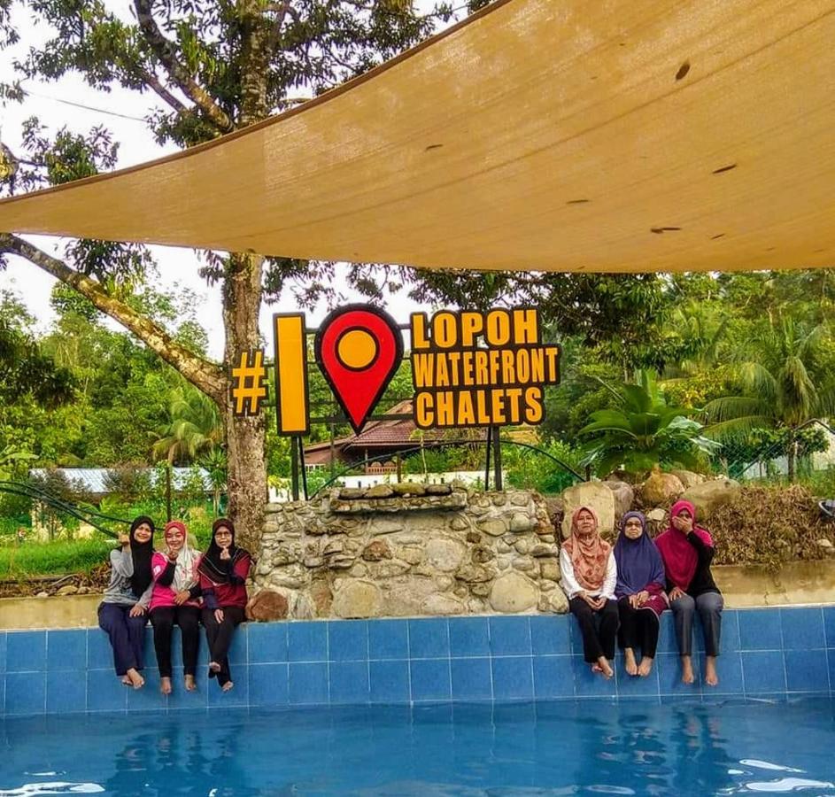 Lopoh Waterfront Budget Chalets Vila Hulu Langat Exterior foto