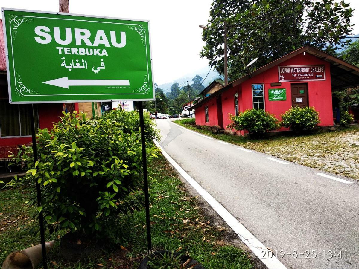 Lopoh Waterfront Budget Chalets Vila Hulu Langat Exterior foto